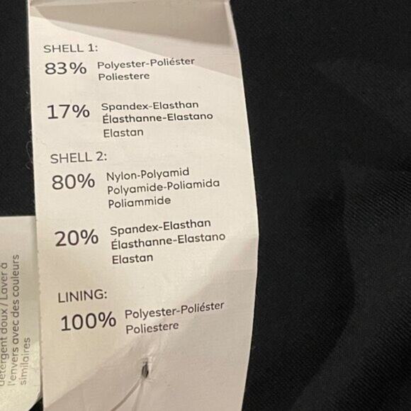 Cupshe Women Bikini XL NWT 2 Piece Black White Tropical Wrap Front Halter Cheeky - Picture 2 of 5